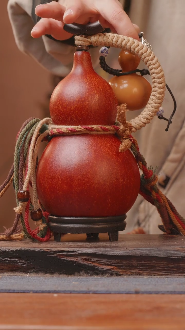 【闪购商品】310号精品大漆葫芦防腐防渗装水茶酒