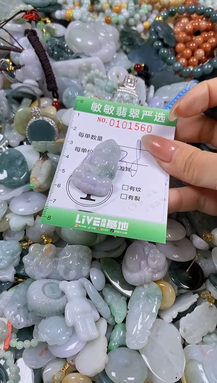 【闪购商品】翡翠颈饰未镶嵌闪购链接0101560