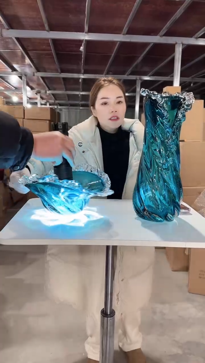 【闪购商品】无铅玻璃悠悠R-花器-73早一套