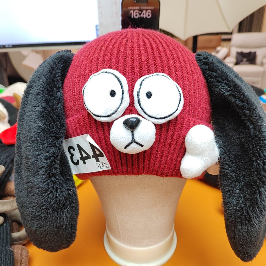 （0-299）外贸高端卡通帽子手套（支持7天无理由）