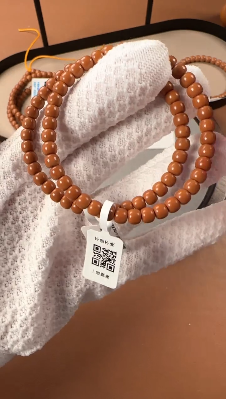 手串橄榄核5.8mm核尖单圈，老挝料，老型珠，高油高密