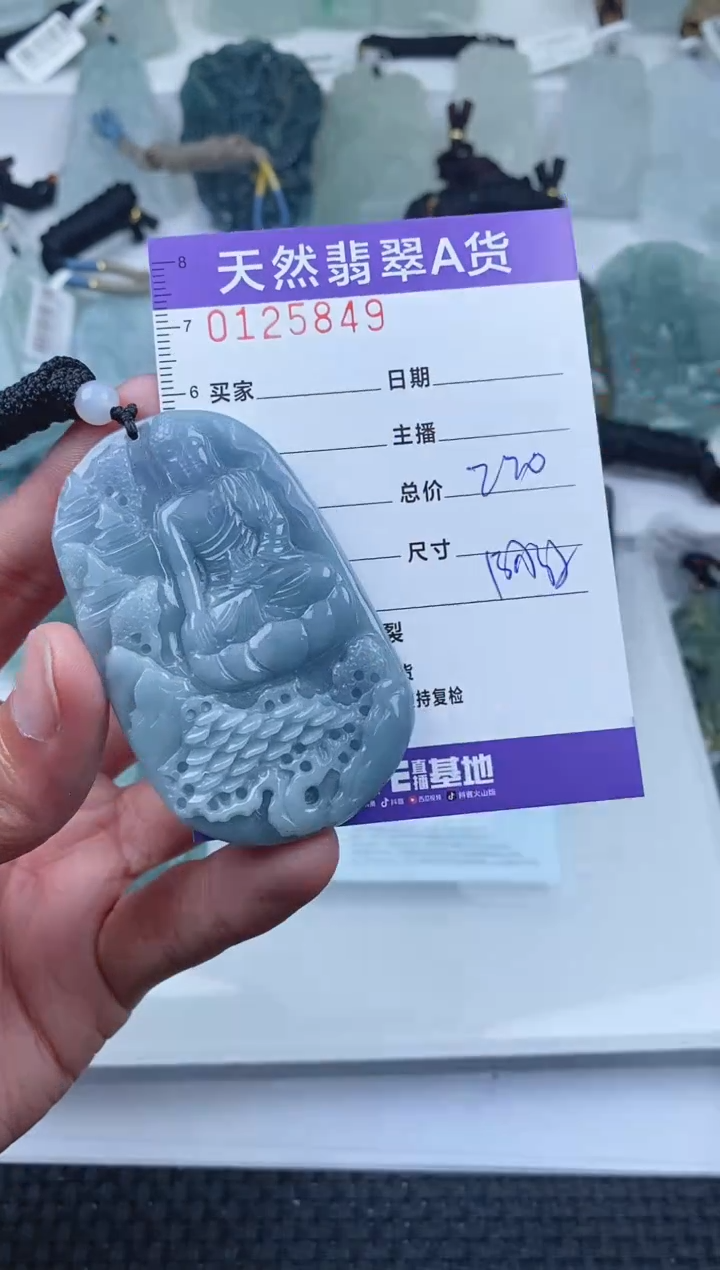 【闪购商品】翡翠颈饰未镶嵌        849