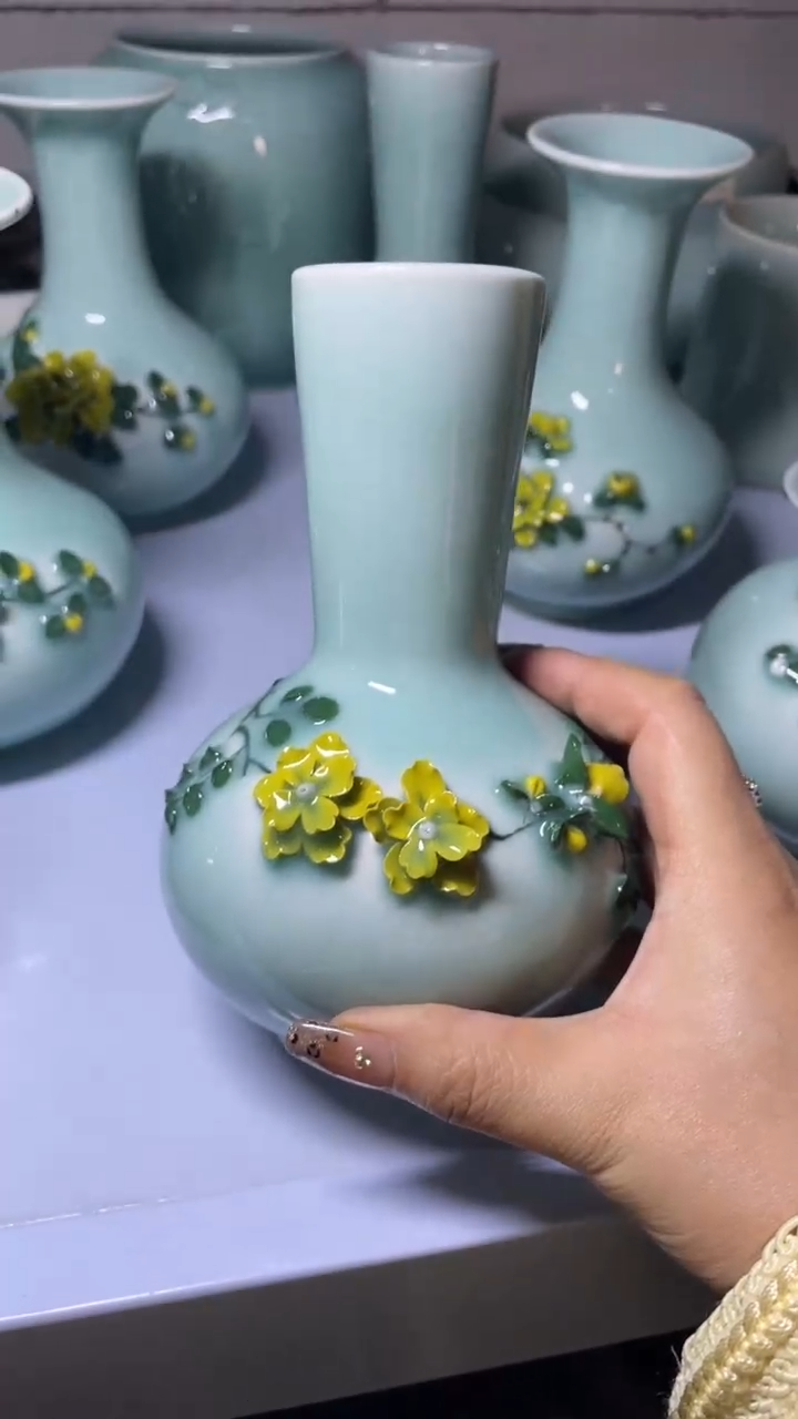 【闪购商品】特价福利 微瑕 慧仙青瓷