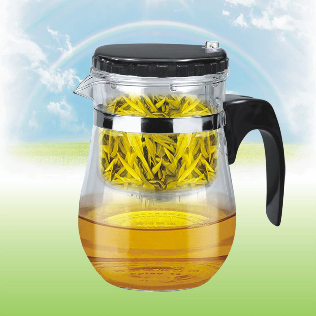 888耐热玻璃飘逸杯