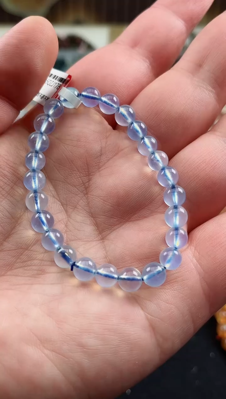 【闪购商品】海蓝宝石手链未镶嵌天铭030