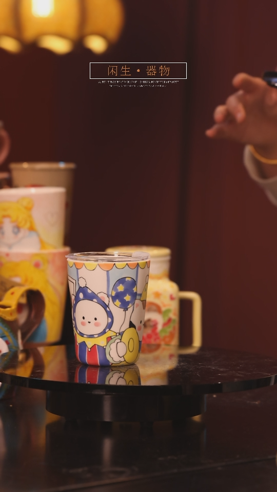 【闪购商品】景德镇可爱设计师款陶瓷画面随机