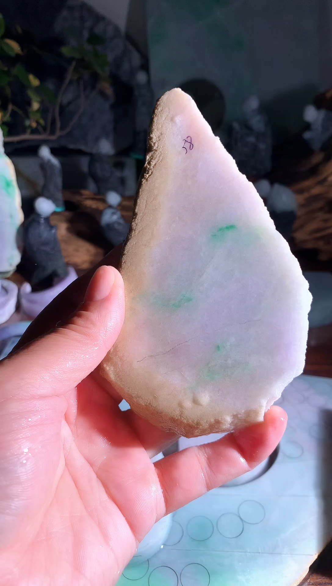 【闪购商品】翡翠吊坠(不含链)未镶嵌E54