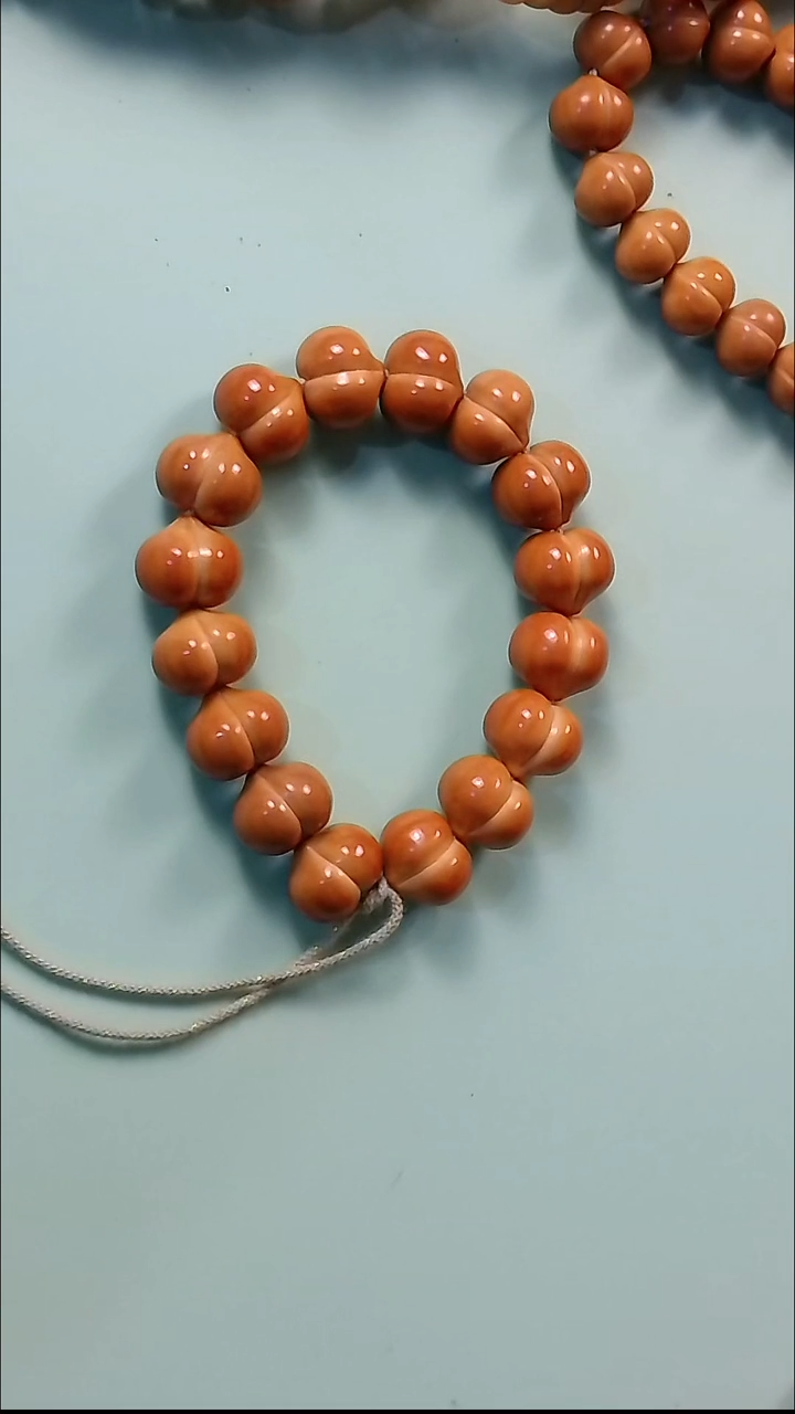 手串猴头核桃微瑕-放漏-定制款翘桃17.4