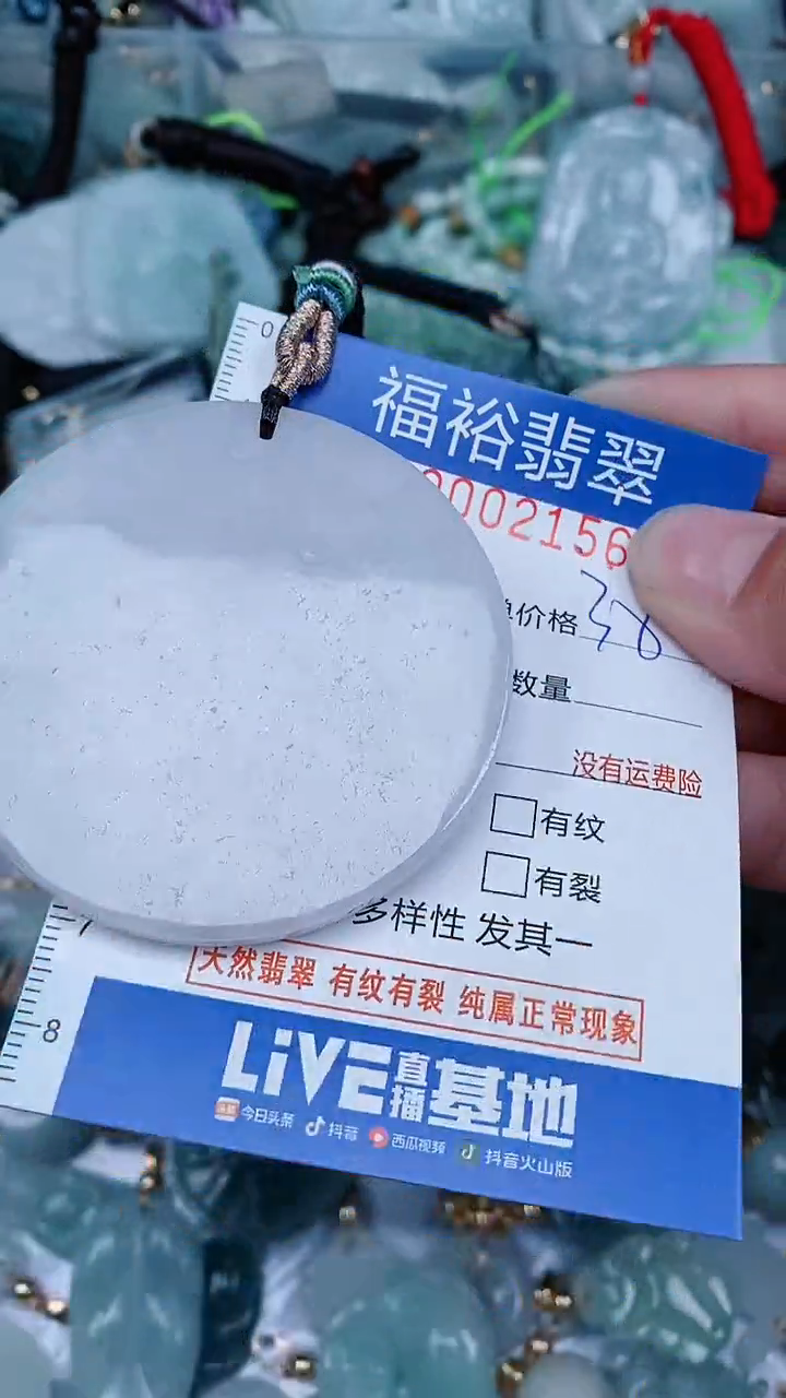 【闪购商品】翡翠颈饰未镶嵌...0002156