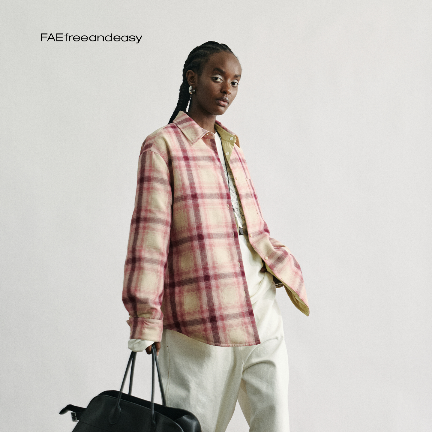 FAEfreeandeasy "霓雀无界 双面穿薄绒外套" K513009