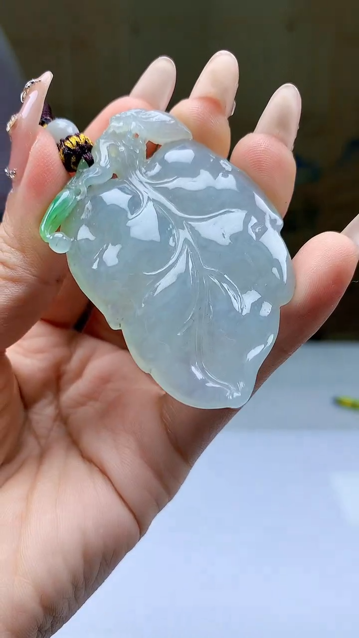 【闪购商品】定制翡翠未镶嵌4902ty-毛货挂件211