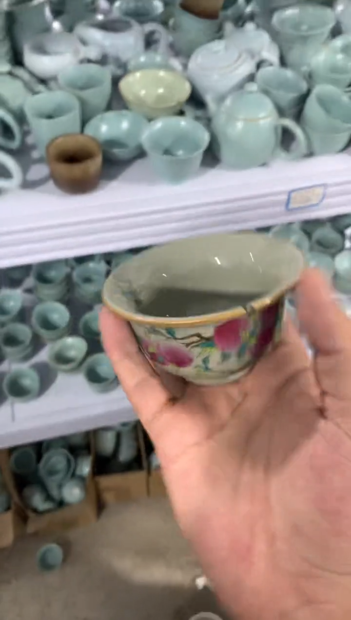 【清！一件不留】汝窑、茶壶盖碗茶杯主人杯微矿点