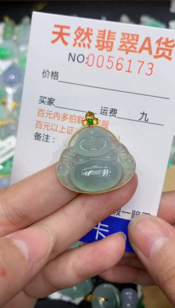 【闪购商品】翡翠颈饰18K金镶嵌111111111111