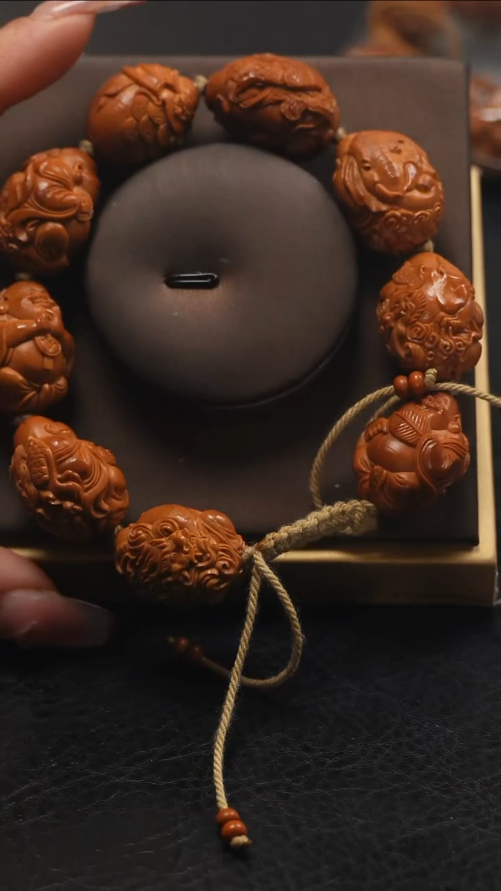 【闪购商品】橄榄核手串/手链橄榄核文玩作品