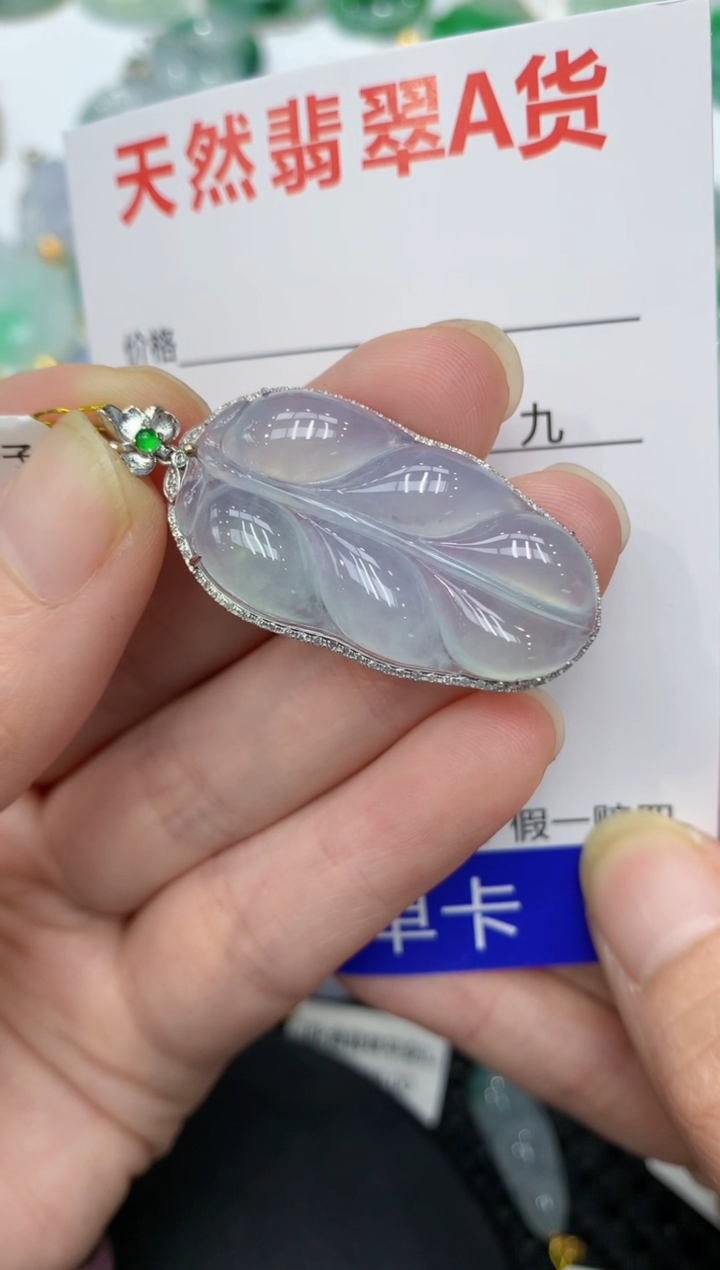 【闪购商品】翡翠颈饰18K金镶嵌11111111