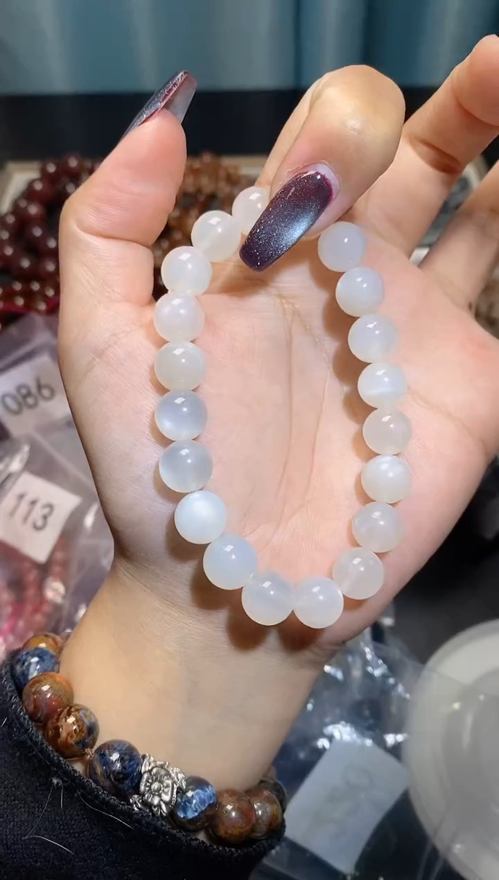 【闪购商品】水晶手串未镶嵌白月光编码220