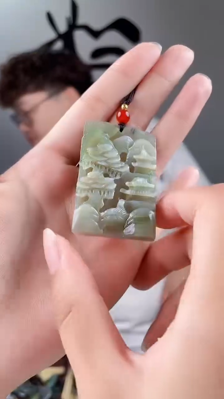 和田玉未镶嵌挂件拍一发一，多样性发货