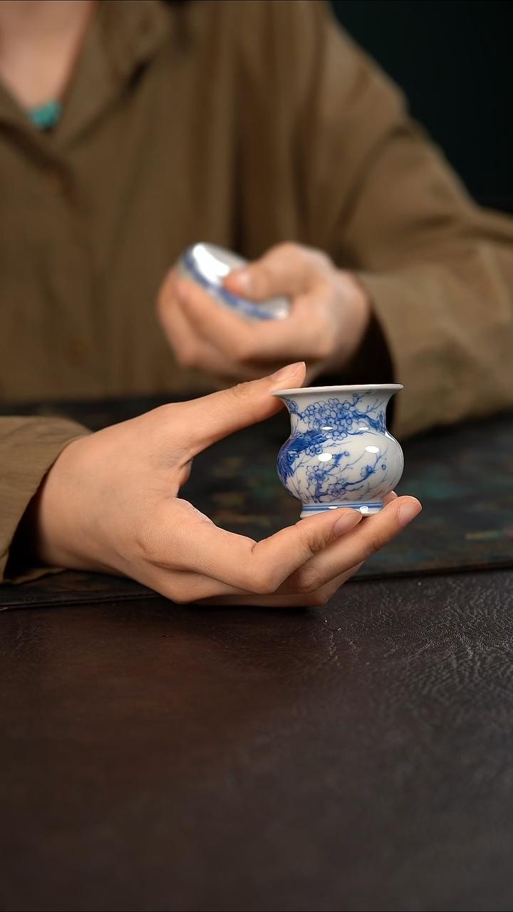 杯聚澜堂喜上眉梢渣斗小盖置