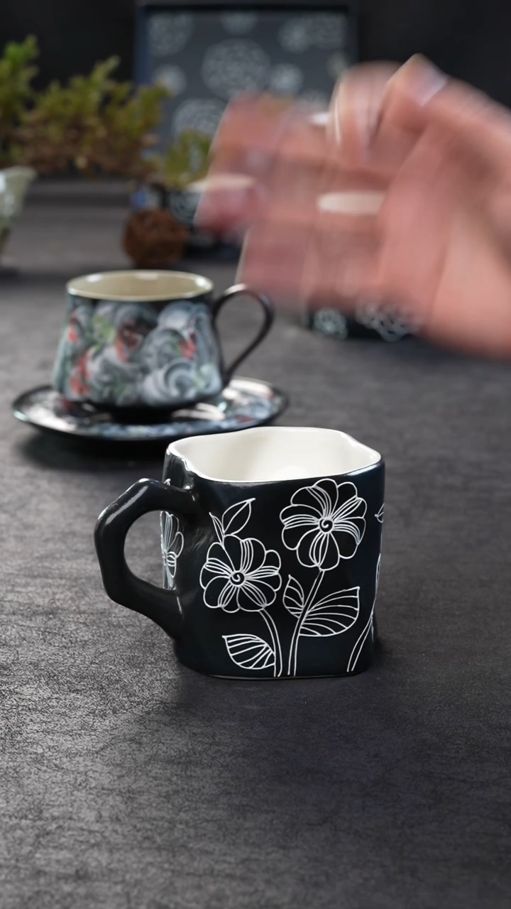 【闪购商品】杯子淘火火首创陶瓷食品级别277