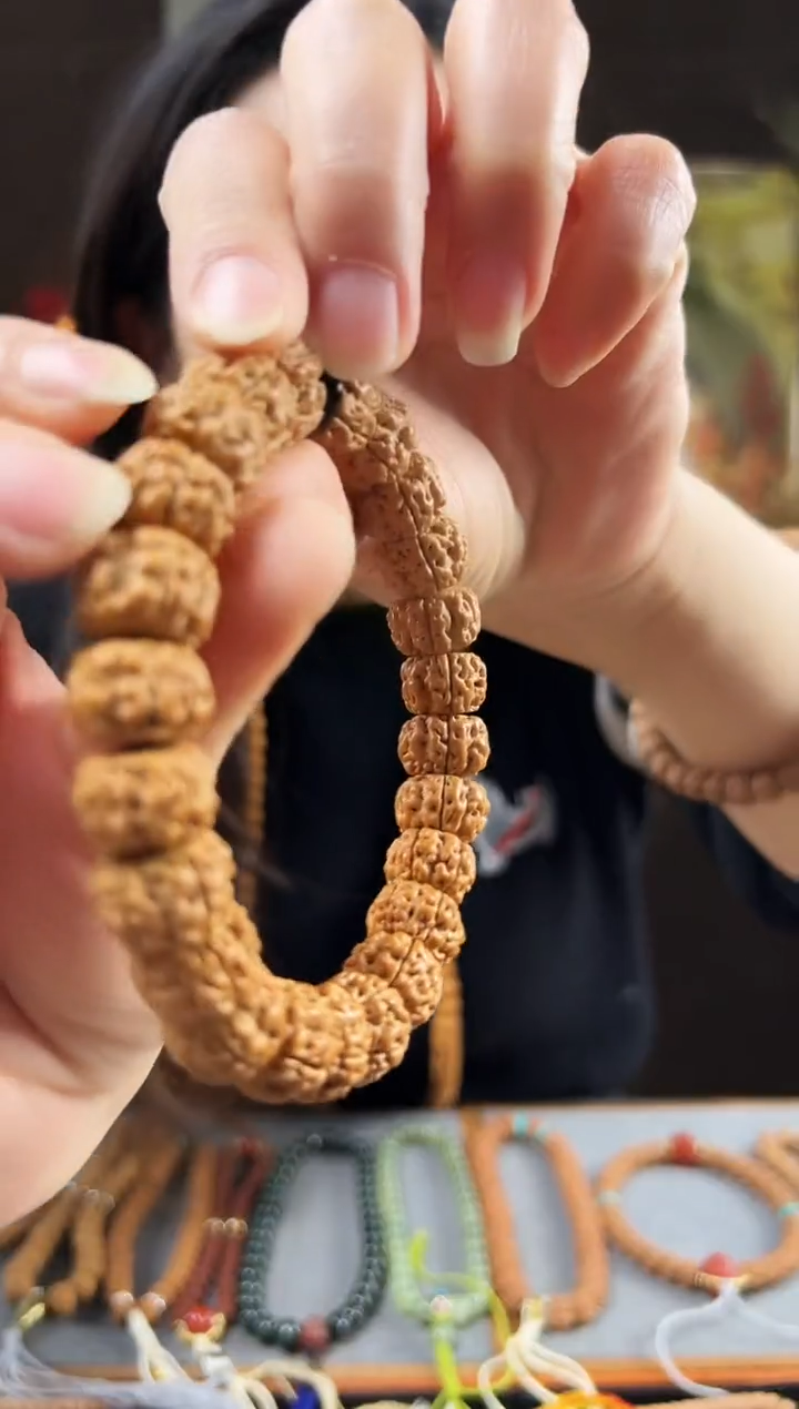 【闪购商品】金刚菩提吊坠14MM精品盘龙纹手串