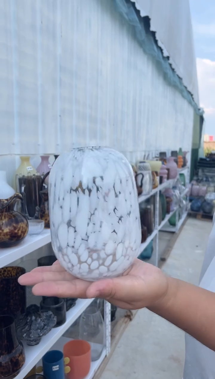  玻璃花瓶用于客厅桌面插花装饰一只