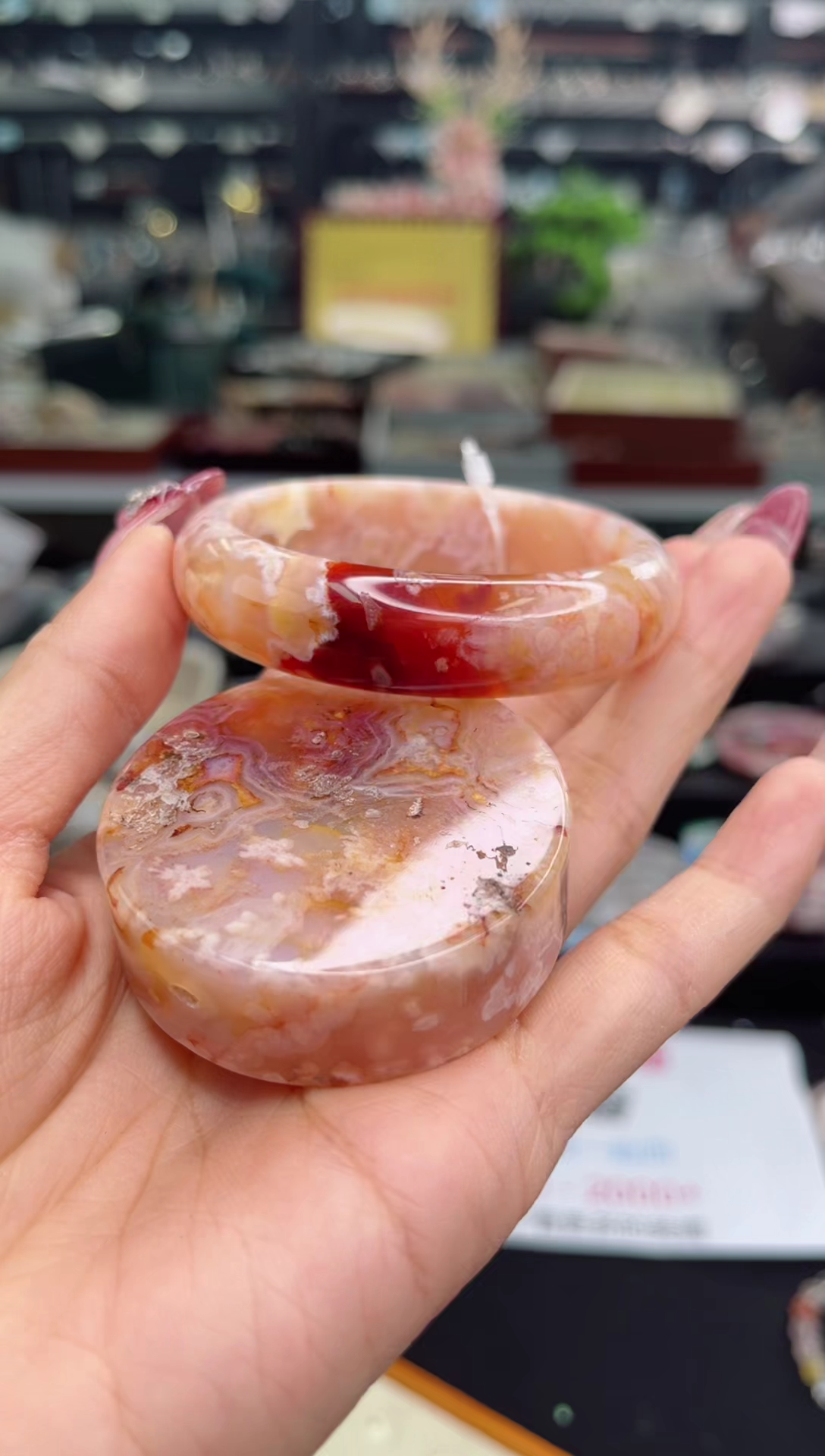 【闪购商品】石英质玉手镯未镶嵌53圈口（赠品镯心）6680471