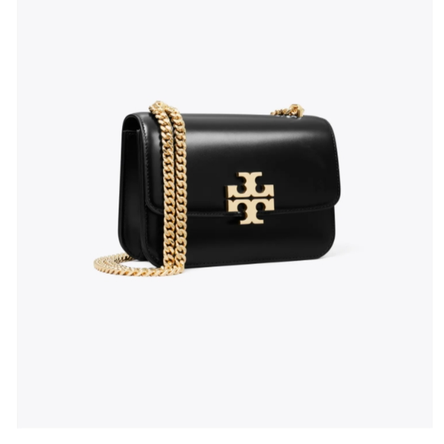 Tory Burch汤丽柏琦 预售黑色小号金砖太子妃 166169-001 