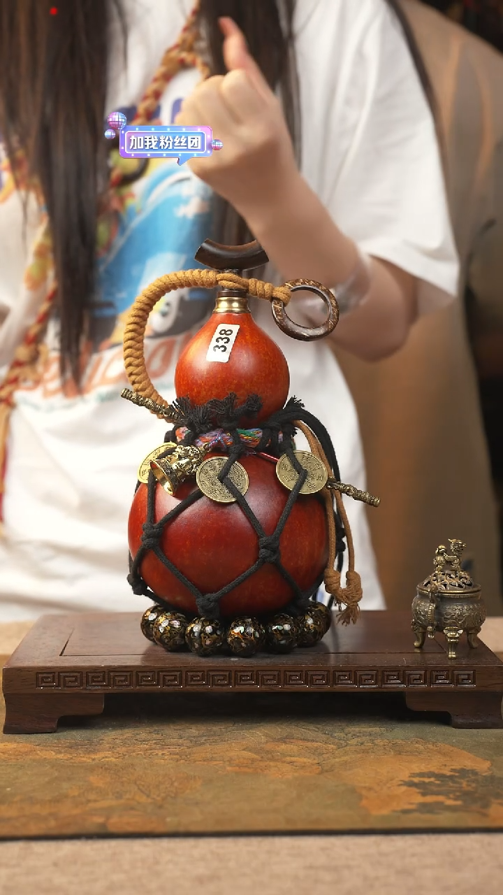 338大漆一物一拍记葫堂出品【不带手串】