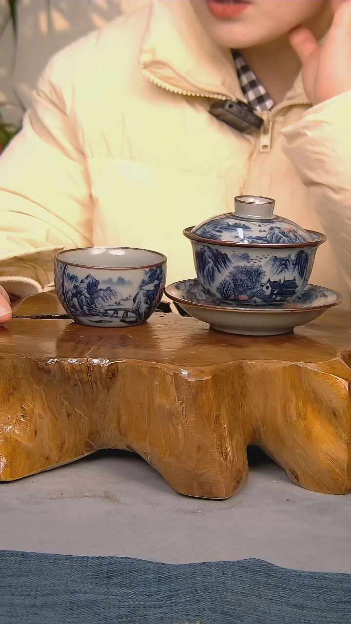 【闪购商品】简装家用款2件套 陶瓷家用茶具系列