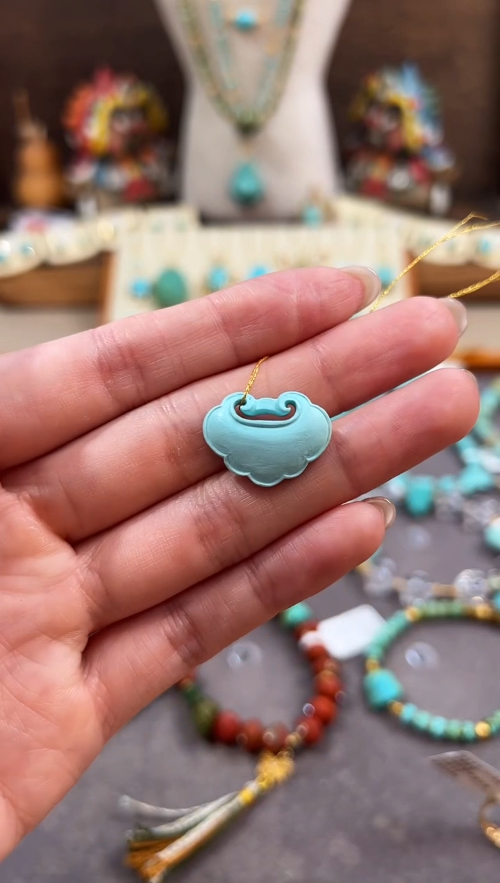 未镶嵌绿松石配饰绿松石配饰