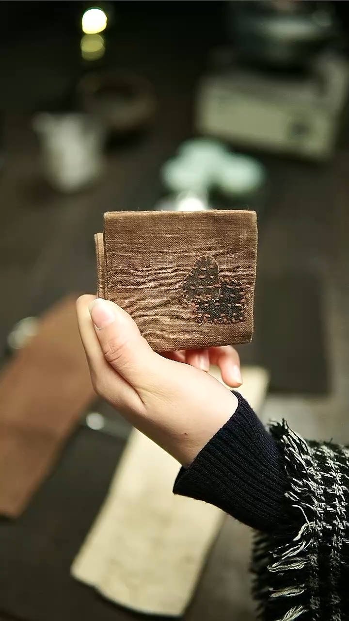 【闪购商品】柿子染茶巾小号一