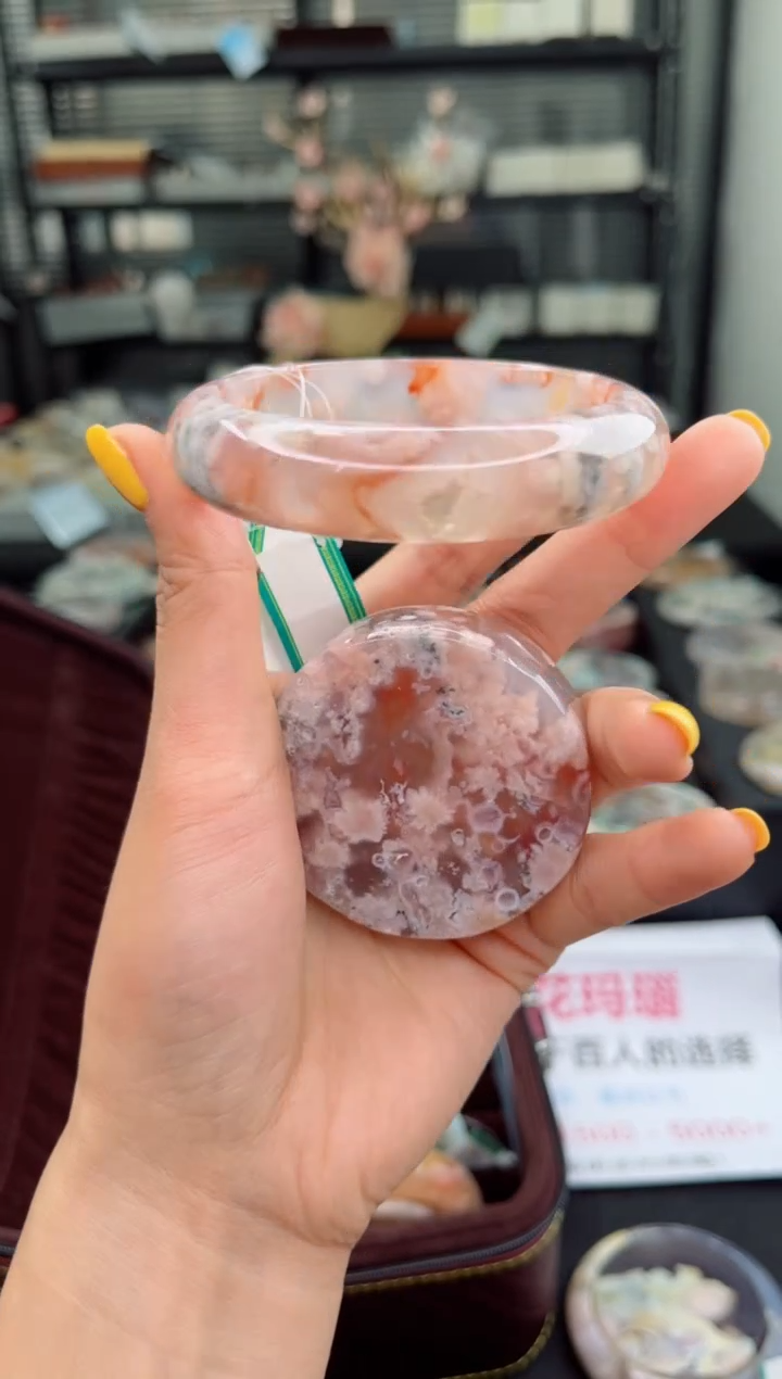 【闪购商品】石英质玉未镶嵌手镯58圈口（赠品镯心）6455108