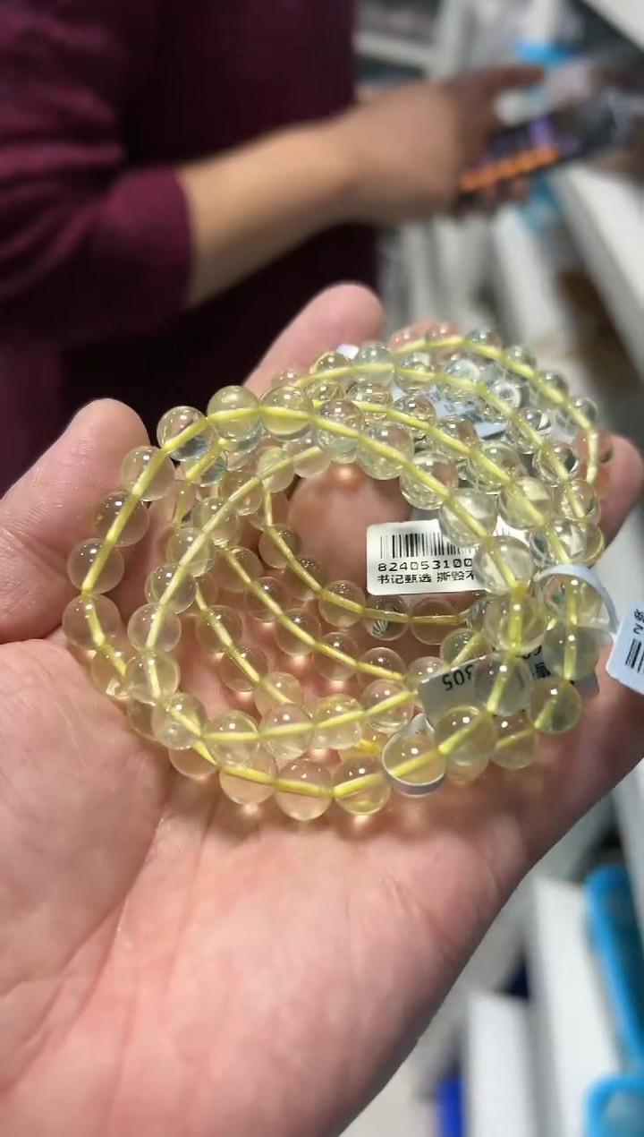 【闪购商品】水晶手链未镶嵌YW696约7mm多样性发一件