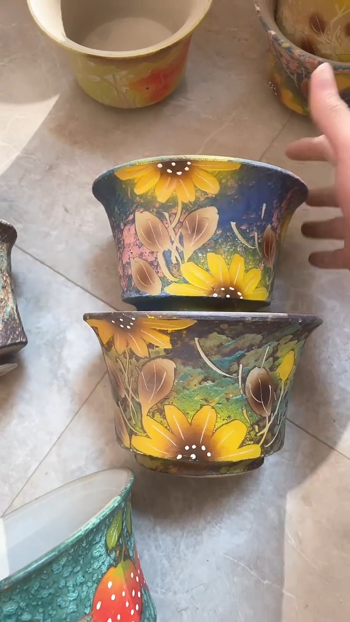 【闪购商品】摆件25-141口17高11  二个