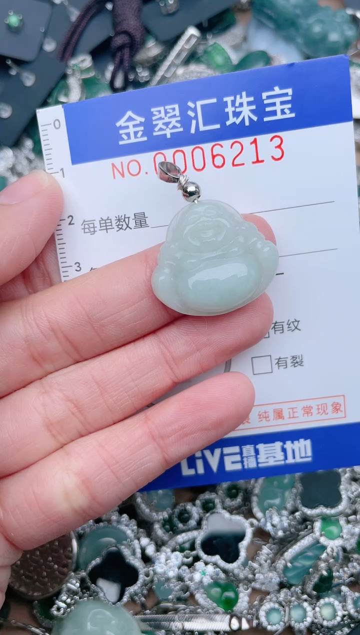 【闪购商品】翡翠颈饰未镶嵌6213....1