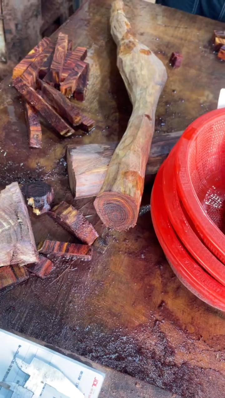 【闪购商品】黄花梨/降香黄檀手串/手链海南黄花梨定制2.0对眼手串