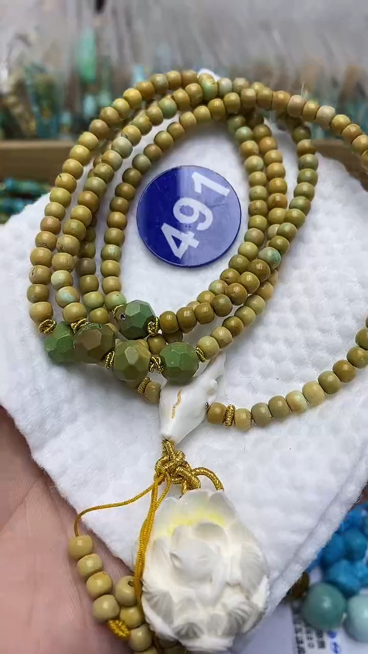 【闪购商品】绿松石项链未镶嵌491