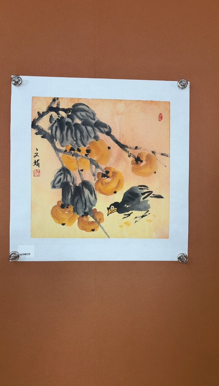 【闪购商品】国画师文娟老师作品花鸟一平尺