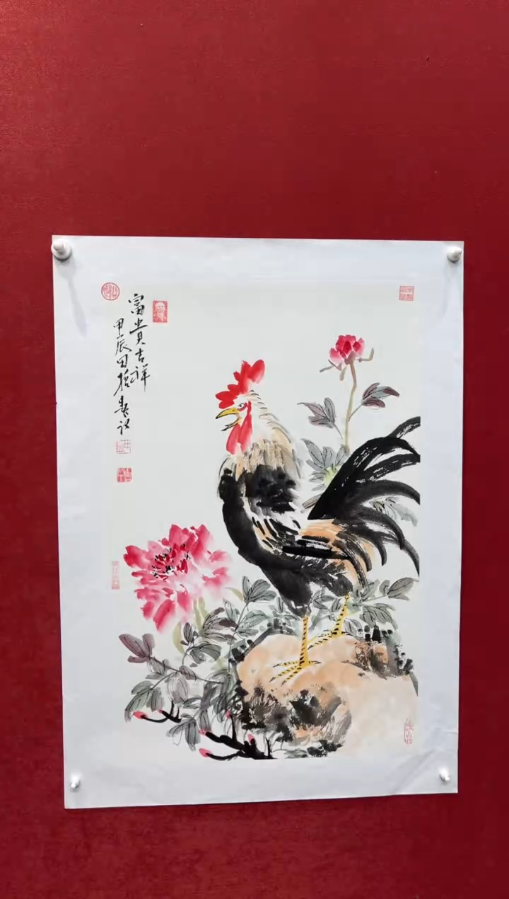 【闪购商品】国画田哲先生现场手绘16