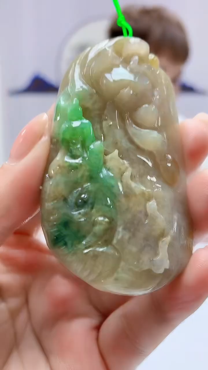 【闪购商品】定制翡翠未镶嵌4868ms-毛货120悟道