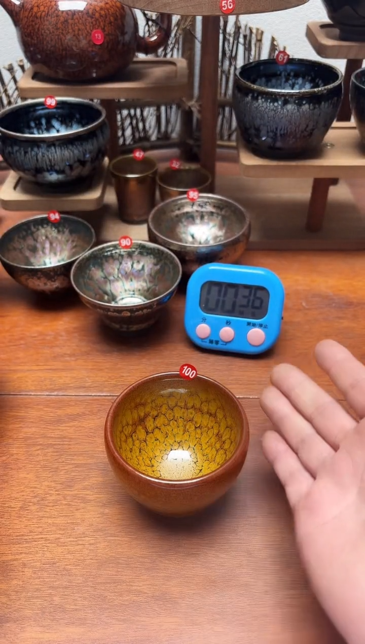 茶盏H****?100号建盏工匠茶器