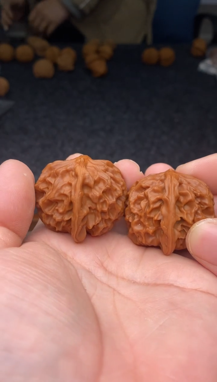 把件文玩核桃B207号40尺龙鳞