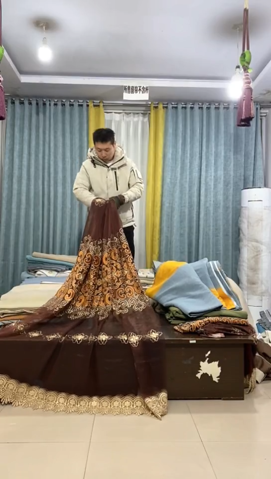 布成品窗帘    7.7-2.6