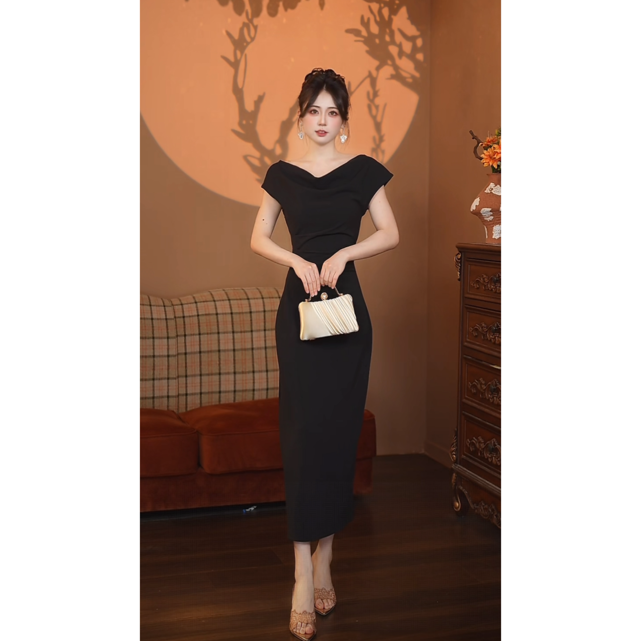 瑞瑞定制-1838连衣裙X1455-A