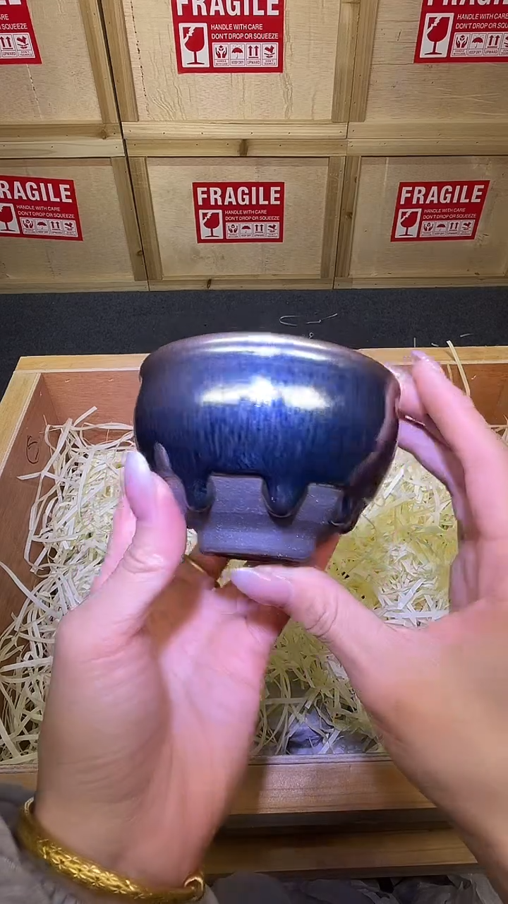 茶盏茶盏主人杯八方来财将军