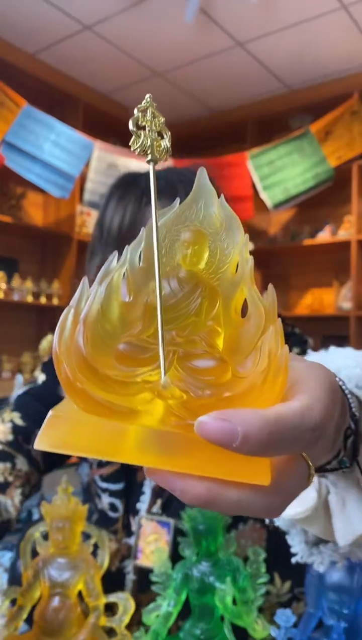 【闪购商品】泥塑地藏-与实物略有差异介意者慎拍