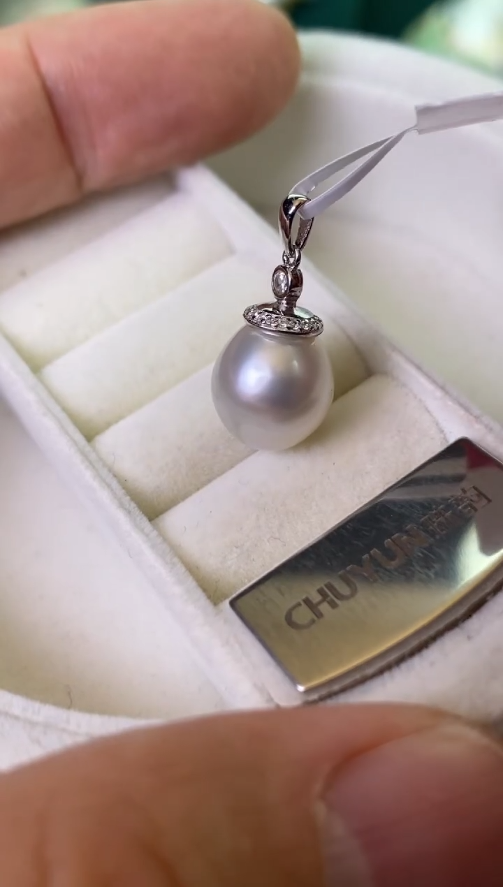 【闪购商品】海水珍珠颈饰银S925镶嵌1