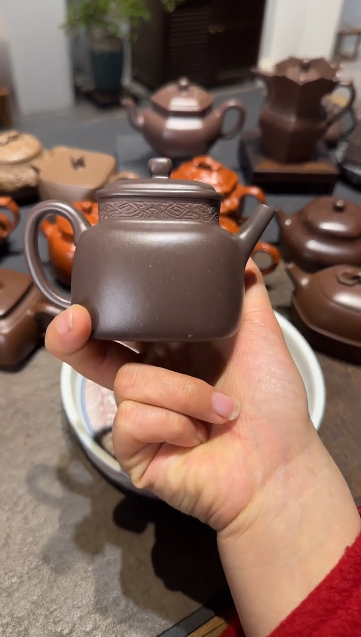 【闪购商品】紫砂茶壶四方言心