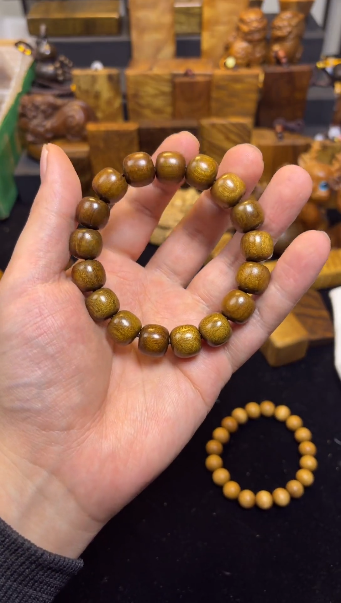 【闪购商品】楠木（金丝楠）其他1.2老型珠手串35
