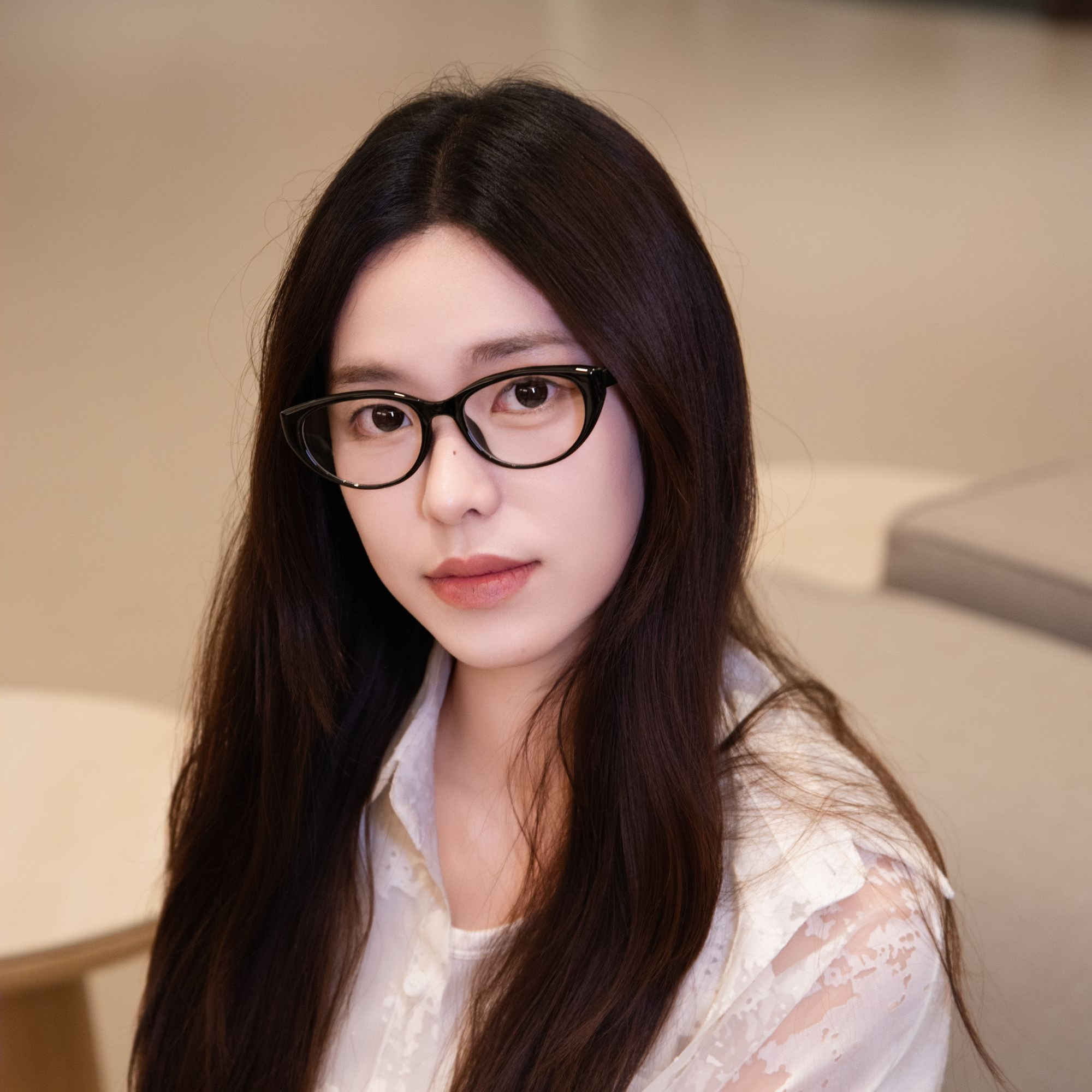 【网红同款】猫眼眼镜近视镜素颜百搭黑色可配度数女款防蓝光护眼